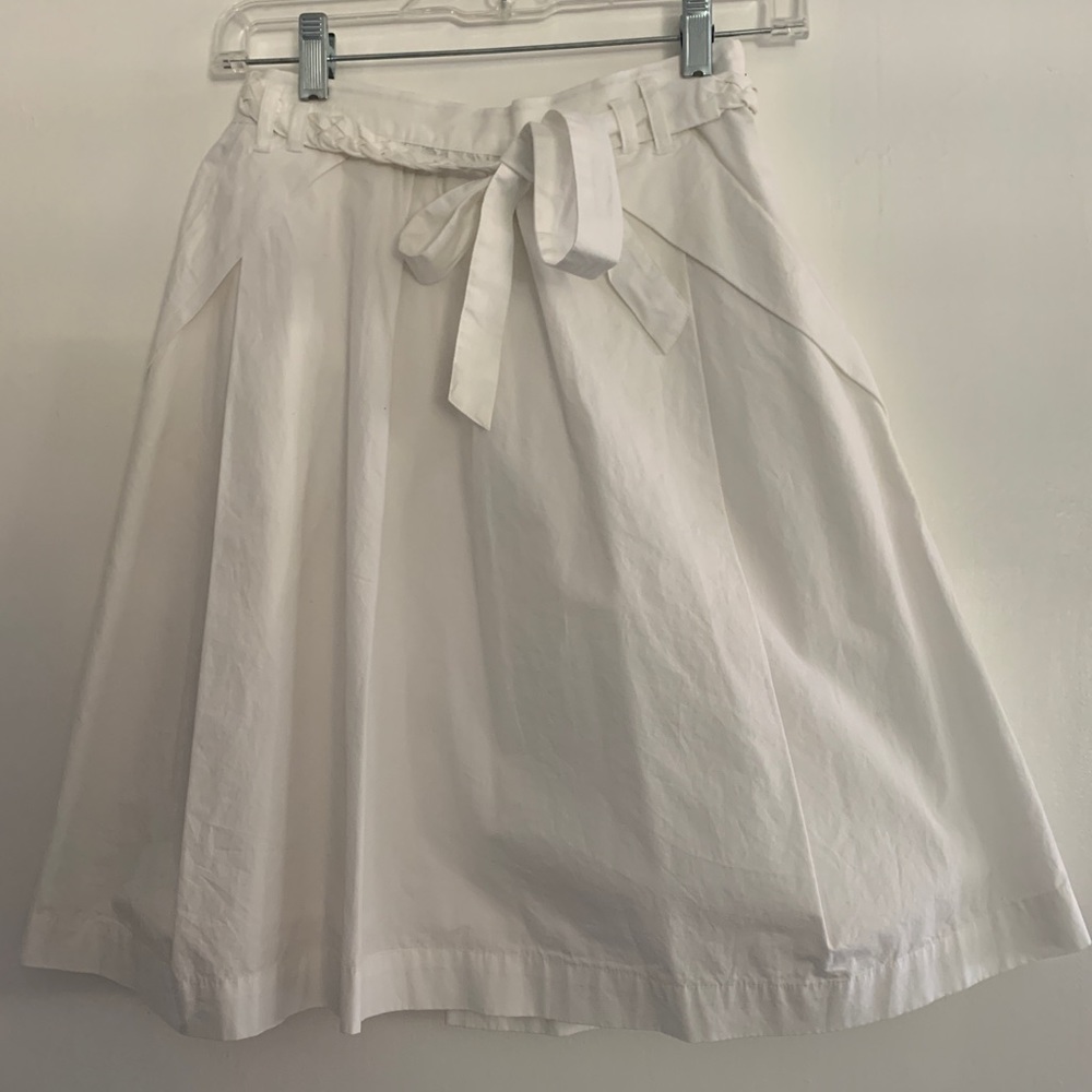 Odille white skirt-Anthropologie